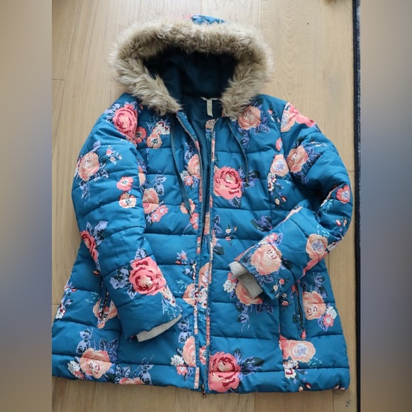 Matilda Jane Blue Floral Jacket - Picture 1 of 4